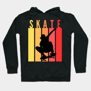 Skate (red) Hoodie